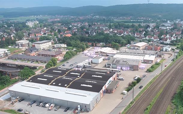 The RODENBERG-plant in Porta Westfalica-Neesen