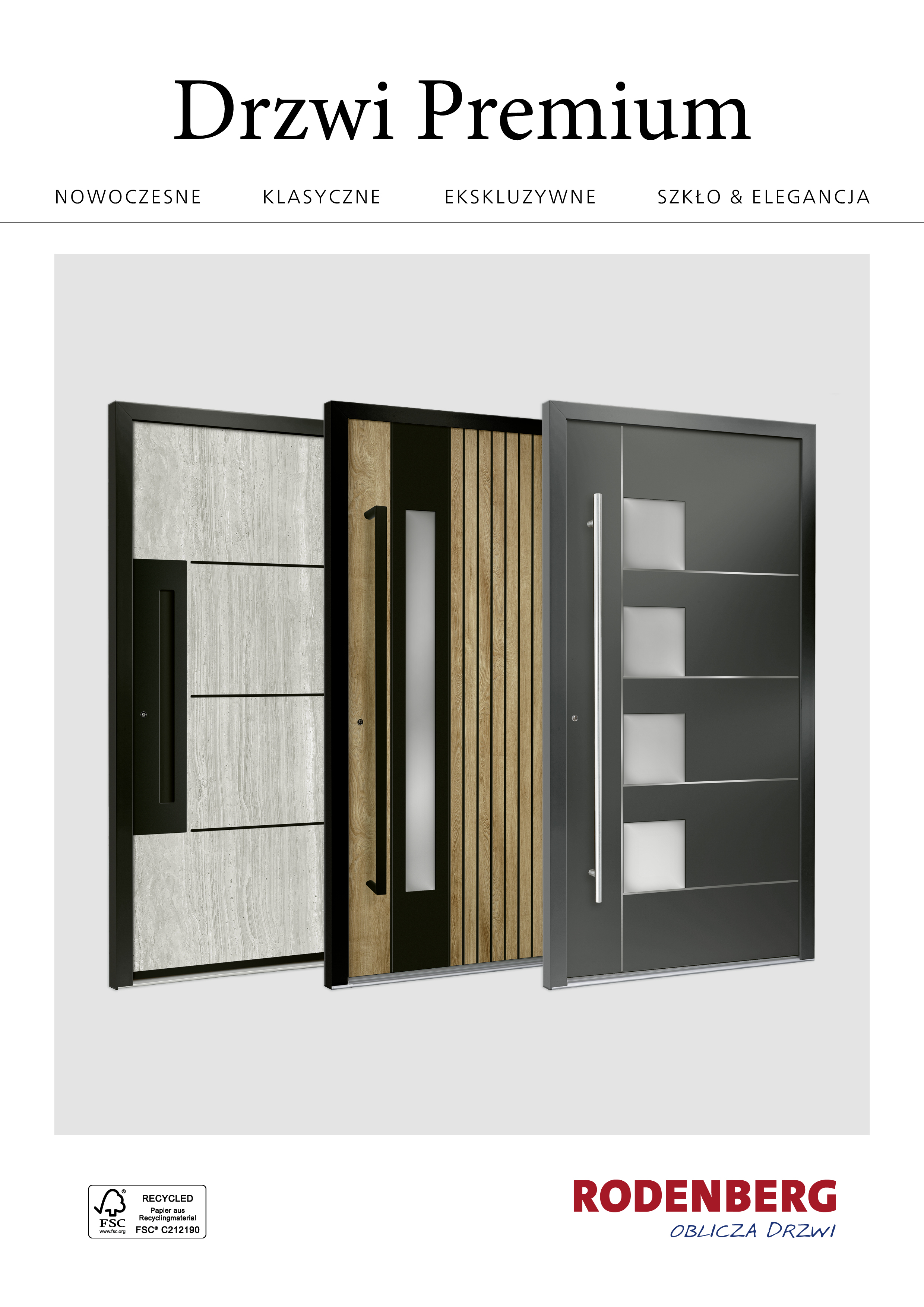 Rodenberg Katalog wypełnień Premium