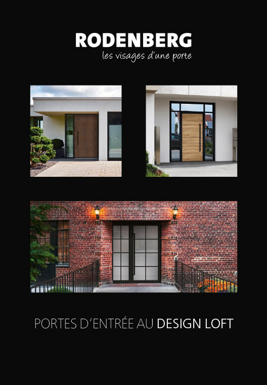 Rodenberg Katalog für Haustüren im Loftdesign